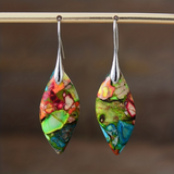 BOHEMIAN LEAF EARRINGS (PAIR)