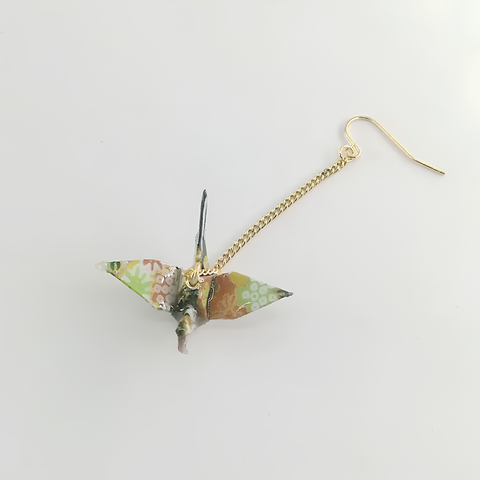 ORIGAMI DRAGON EARRINGS (PAIR)