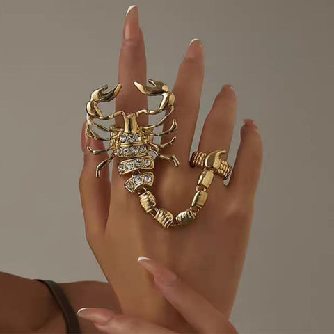 LUXURY SCORPION RING (ADJUSTABLE)