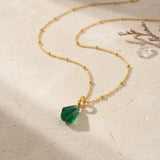 TEARDROP JADE NECKLACE