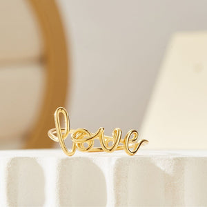 LOVE KNOT RING (ADJUSTABLE)