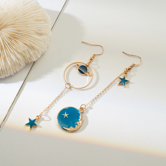 CELESTIAL CHARM EARRINGS (PAIR)