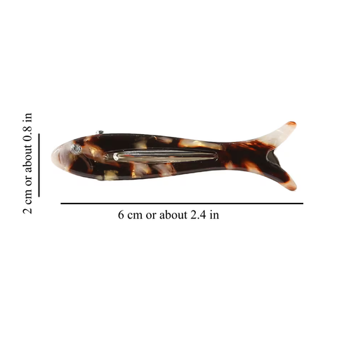MINIMALIST FISH HAIR CLIPS