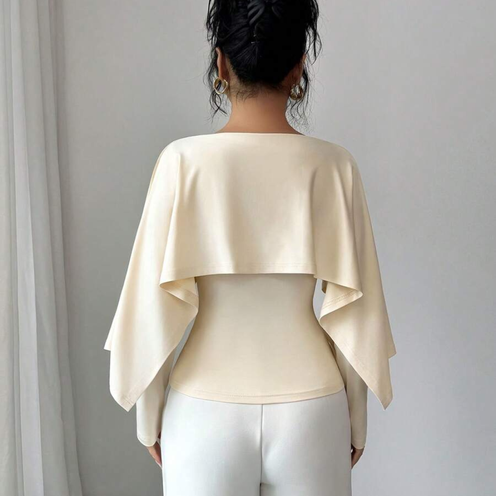 Adelina™ | Cape Overlay Top