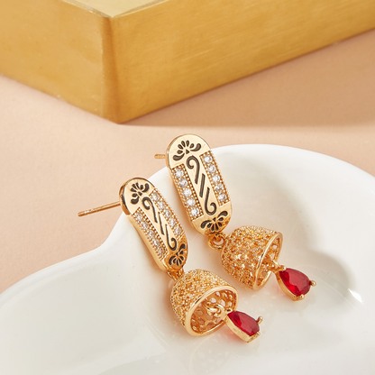 ETHNIC LUCKY EARRINGS (PAIR)