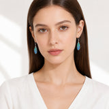 OPAL DRAGONFLY WING EARRINGS (PAIR)
