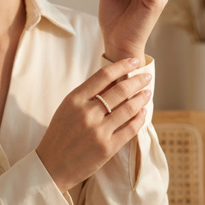 PEARL BEADED RING