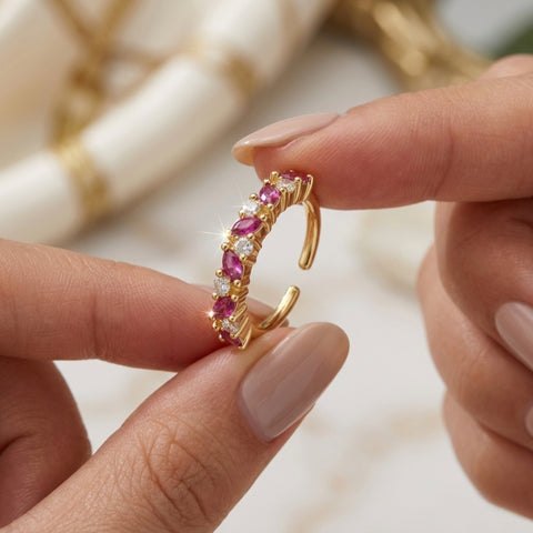 MARQUISE TENNIS RING (ADJUSTABLE)