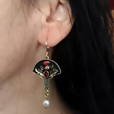 RENAISSANCE FLOWER EARRINGS (PAIR)