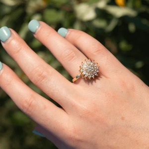 SPINNING SUNFLOWER JEWELRY SET