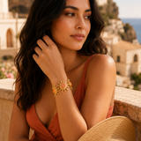SUNBURST SPIRAL CUFF