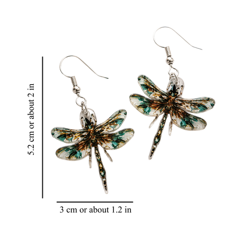 DRAGONFLY EARRINGS (PAIR)