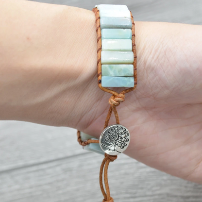 AMAZONITE BRACELET (ADJUSTABLE)