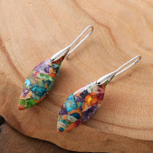 BOHEMIAN LEAF EARRINGS (PAIR)