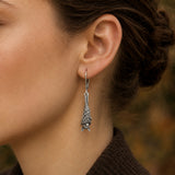 HANGING BAT EARRINGS (PAIR)