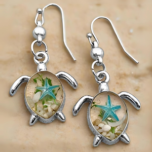 SEA TURTLE EARRINGS (PAIR)