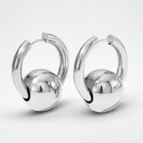 GOLD BALL EARRINGS (PAIR)