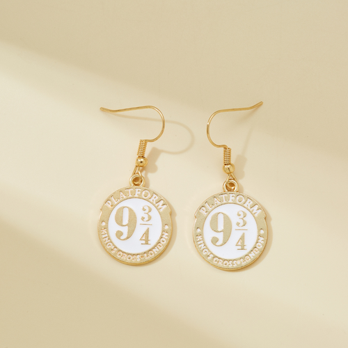 HARRY POTTER PLATFORM EARRINGS (PAIR)