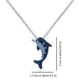 DAINTY DOLPHIN NECKLACE
