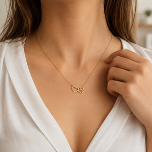 HEART PAW NECKLACE