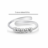 SPIRAL FIDGET RING (ADJUSTABLE)