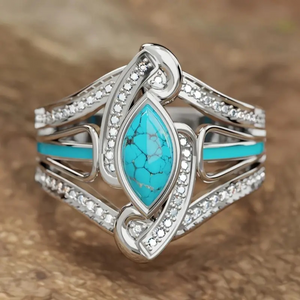CYCLONE TURQUOISE RING