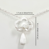 ORCHID PEARL NECKLACE