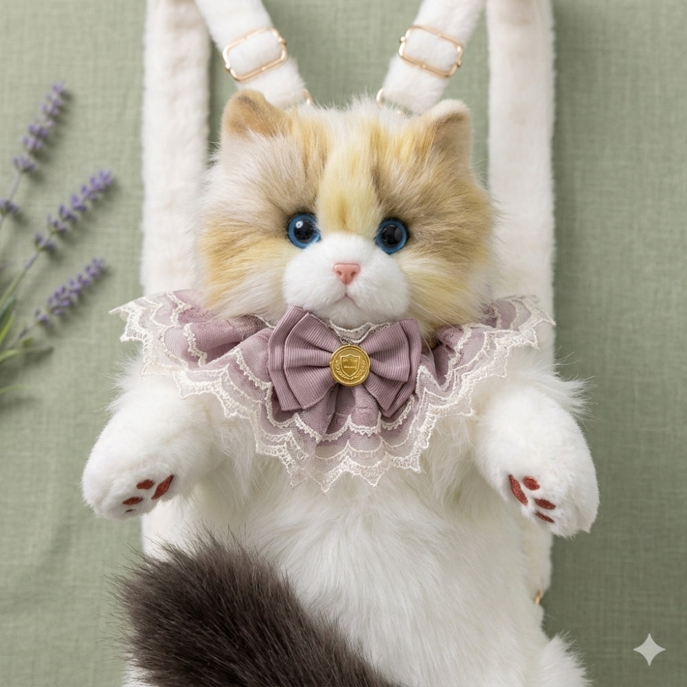 Purrsy™ | Stuffed Cat Bag