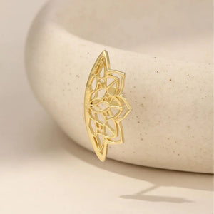 MANDALA HELIX EARRING