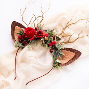 CHRISTMAS REINDEER HEADBAND