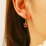 TURTLE HUGGIE EARRINGS (PAIR)