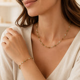 RAW EMERALD GEMSTONE SET