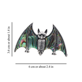 2IN1 ABALONE BAT NECKLACE