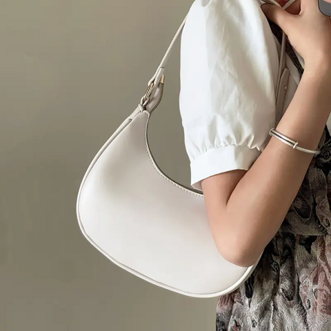 CRESCENT MOON SHOULDER BAG