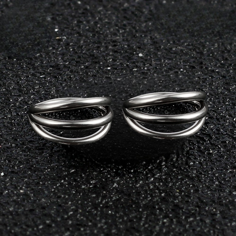 TRIPLE HARMONY HOOPS (PAIR)