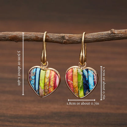 HEART ENERGY EARRINGS (PAIR)