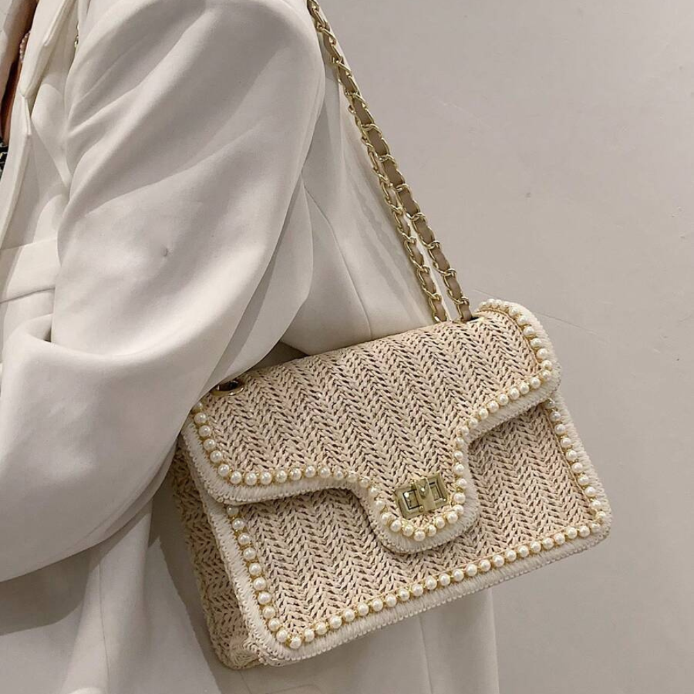 VIVAGLOW™ PEARL BOHO HANDBAG