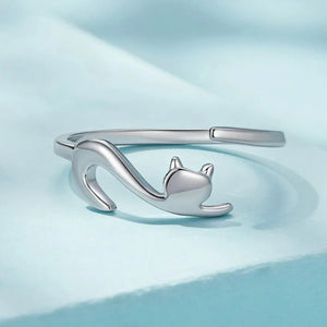 KITTY CAT RING (ADJUSTABLE)