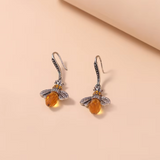 GOLDEN BEE HARMONY EARRINGS (PAIR)