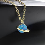 OPAL PLANET NECKLACE