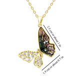 BUTTERFLY WINGS NECKLACE