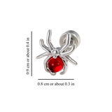 MULTICOLOR SPIDER EARRINGS (PAIR)