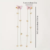 BUTTERFLY HAIR CLIPS