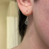 SWIRL EARRINGS (PAIR)
