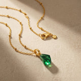 TEARDROP JADE NECKLACE
