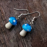 MINI MUSHROOM EARRINGS (PAIR)
