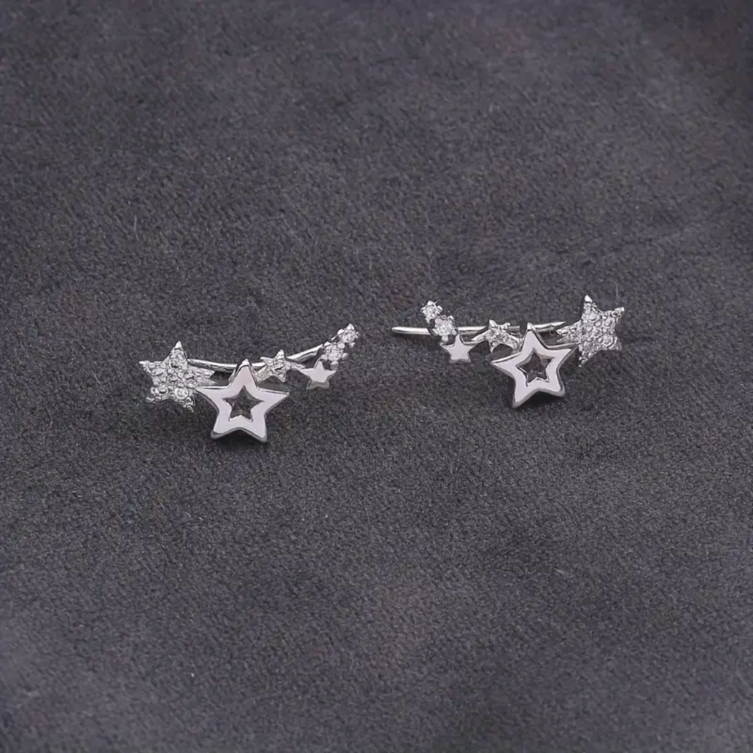 TWINKLING STAR STUDS (PAIR)