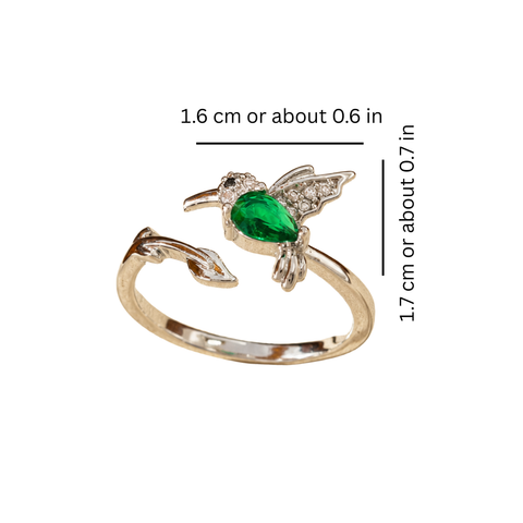 HUMMINGBIRD RING (ADJUSTABLE)