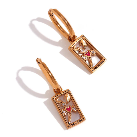 TAROT CARD EARRINGS (PAIR)