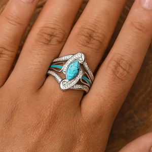 CYCLONE TURQUOISE RING